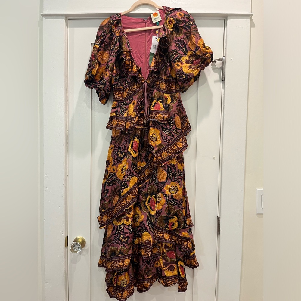 Farm Rio maxi dress- Small